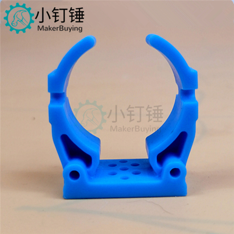 301432蓝 扣座 300电机扣座 电机扣座 塑料扣座 科技积木零件