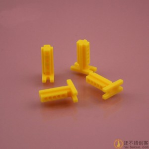 JG772015黄/蓝 脚杆码杆爪杆 塑料杆 塑料条DIY配件 科技积木零件