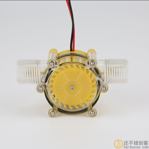 水力发电机小型水力试验发电机管道式微型水力发电机水龙头12V