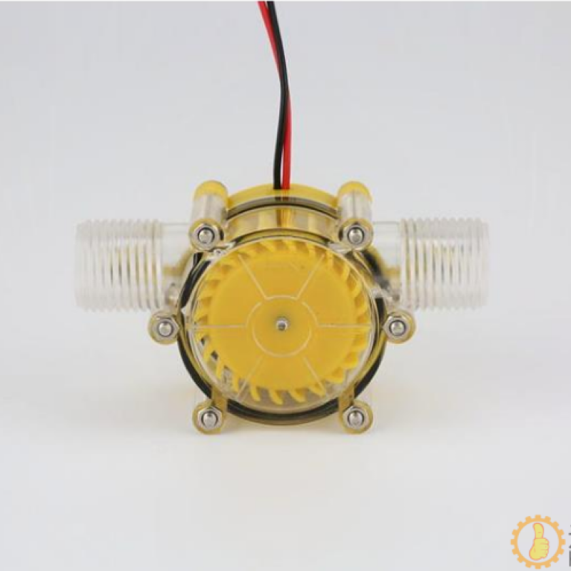 水力发电机小型水力试验发电机管道式微型水力发电机水龙头12V