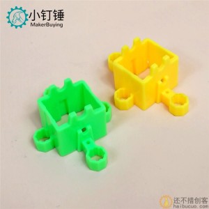 TTFT554225黄 TT方套 TT马达专用夹套 八角方套 TT齿轮箱套