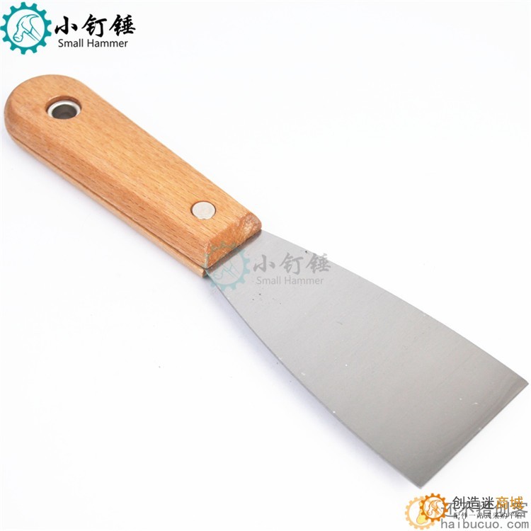 油灰刀刮腻子铲刀油漆工具清洁铲子抹泥不锈钢批灰刀墙面地面清洁