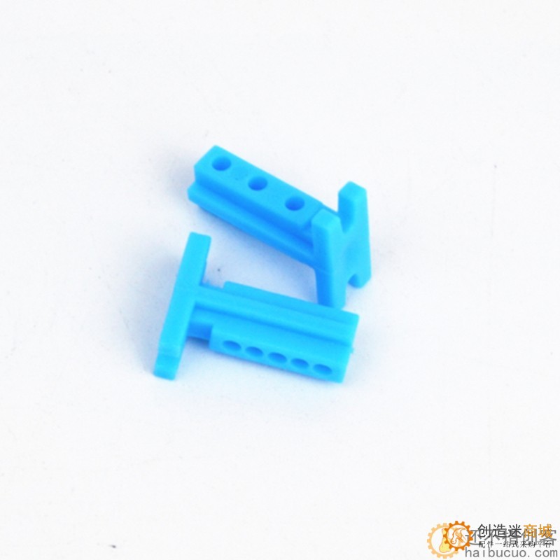 JG772015黄/蓝 脚杆码杆爪杆 塑料杆 塑料条DIY配件 科技积木零件