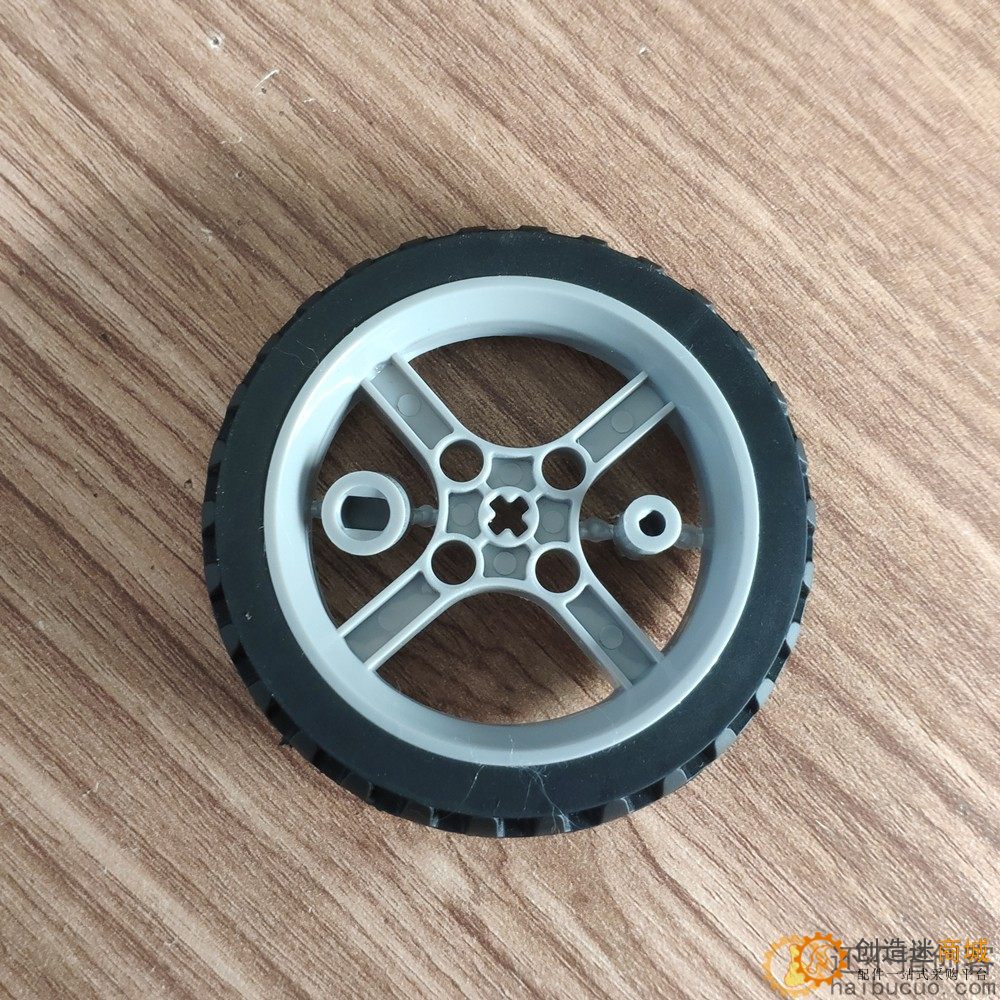 TT/N20马达自由轮子转兼容乐高内十字轴机器人智能小车直径65mm