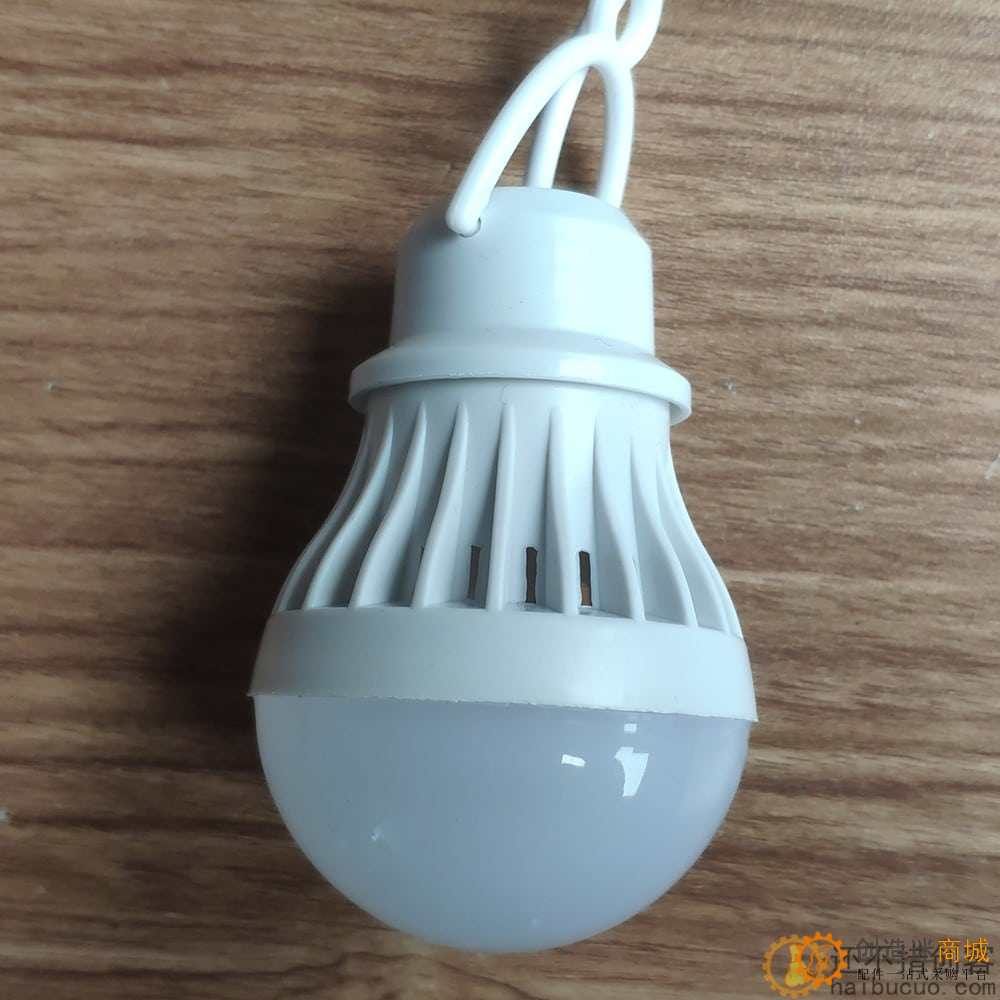 LED球泡灯 5V低压 USB球泡灯露营低压LED灯泡充电宝小夜灯USB灯泡