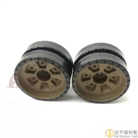 恒龙俄罗斯T90坦克3938-1 塑料配件 主轮 诱导轮 负重轮
