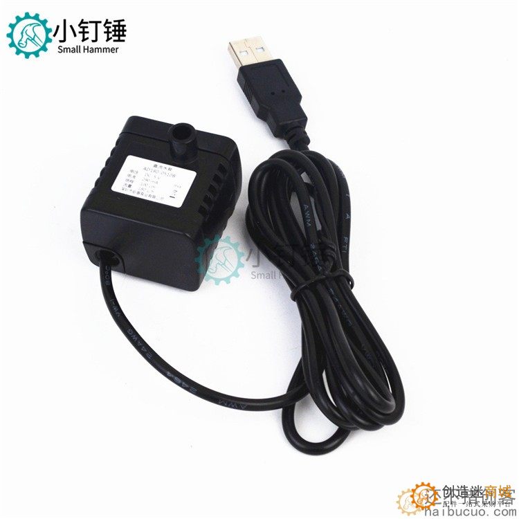 太阳能板6V5w 太阳能水泵 USB 潜水泵 鱼缸循环泵送2米水管