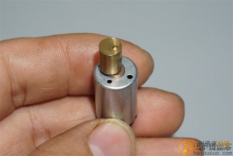1.5V-3V微型振动电机 1220电机带黄铜偏心轮 美容按摩器12mm马达