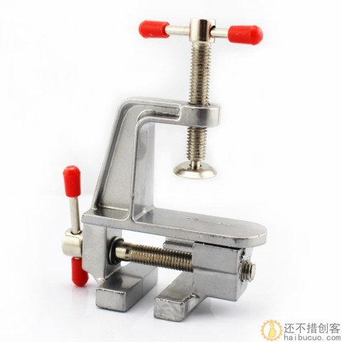 迷你桌面台钳 微型小台钳 虎口钳子 diy工件台 焊接辅助模型工具