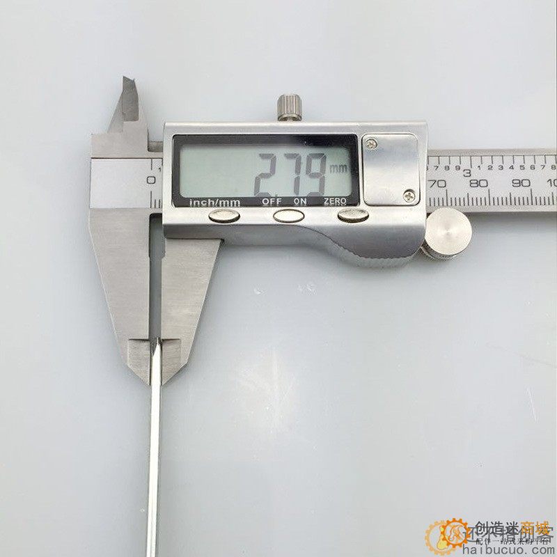 3寸水晶柄/迷你螺丝刀手动螺丝刀起子改锥 3*75mm总长130mm/87mm