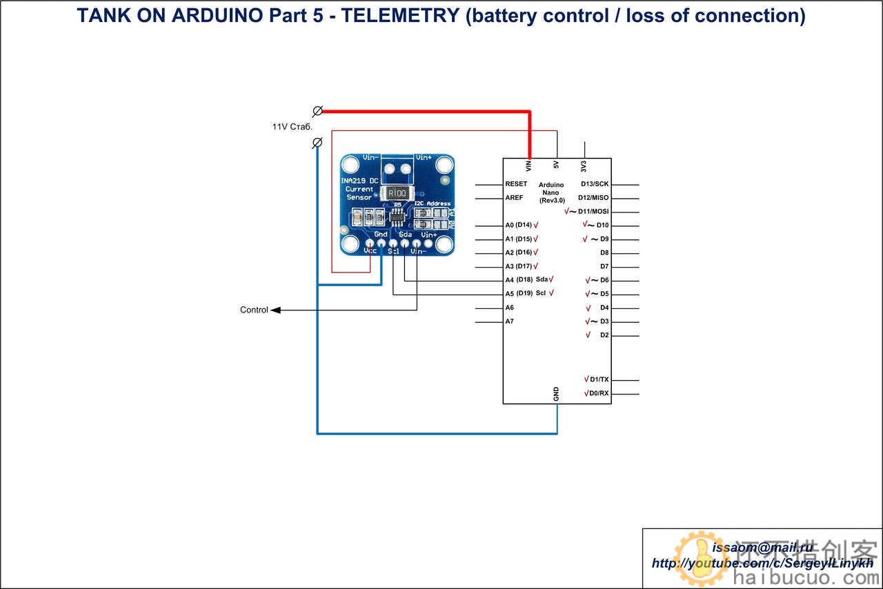 俄罗斯网友制作的arduino机枪坦克黑武器，带瞄准射击
