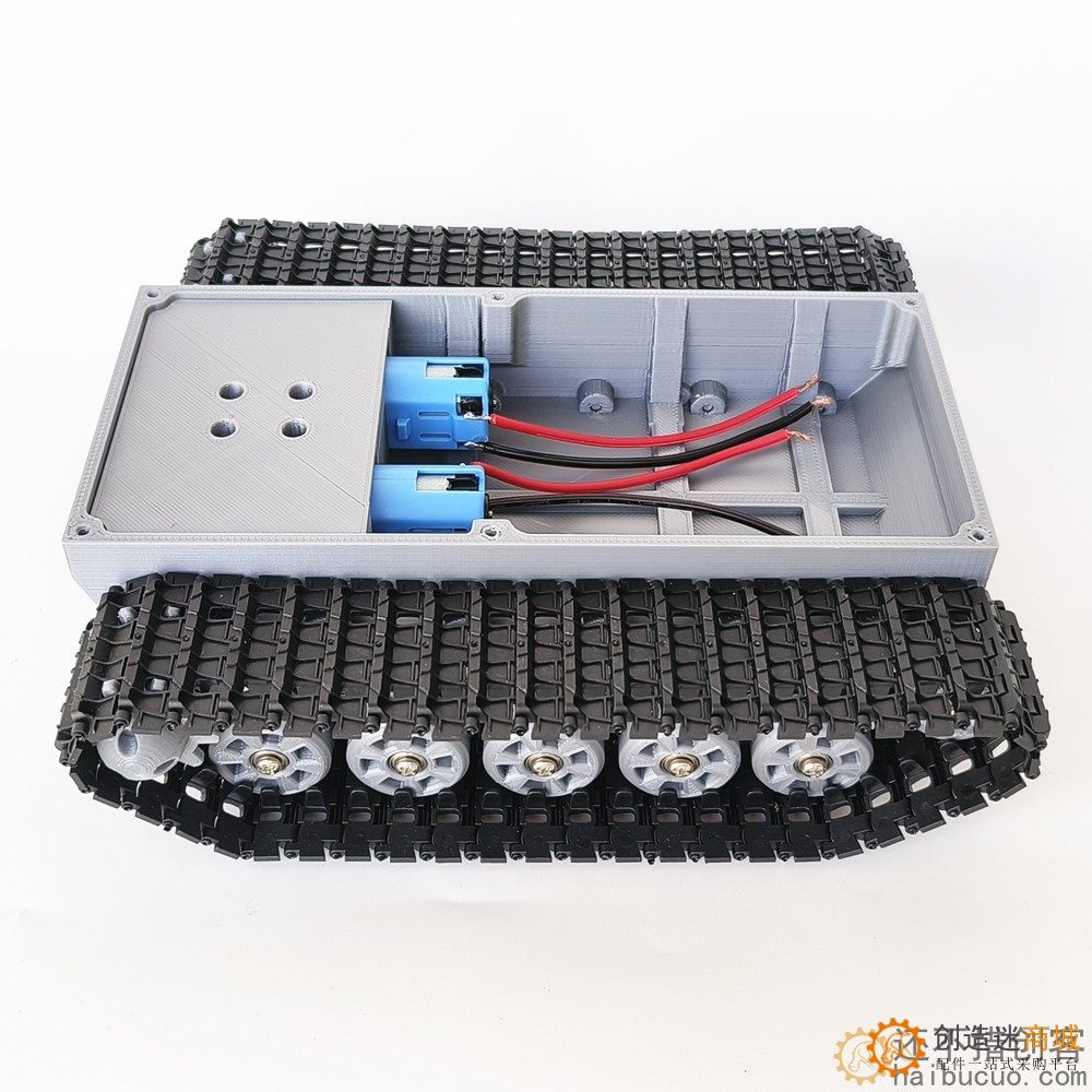 履带底盘坦克智能diy攀爬小车机器人玩具3D打印升级配件TT马达版