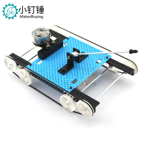 趣味坦克套件1号 儿童diy制作 自制手工坦克材料 小发明材料包