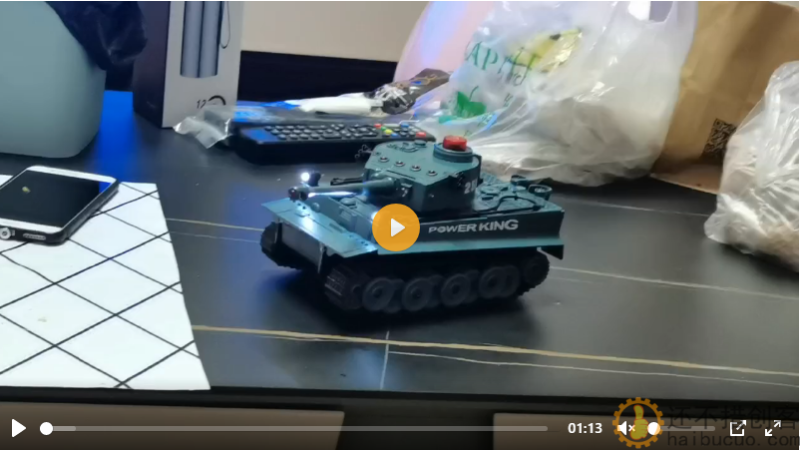 网友做的物联网坦克，可以实现4G远程遥控Blynk esp8266,带语音功能