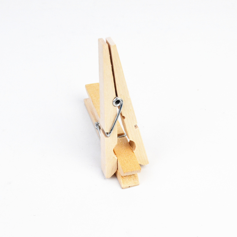 工艺夹子 木制小夹子相片夹家居日用收纳夹便签夹 diy木头样品