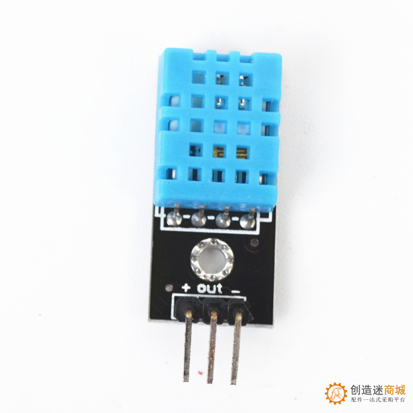 DHT11温度模块 温湿度模块 DHT11传感器 温湿度传感器 带杜邦线