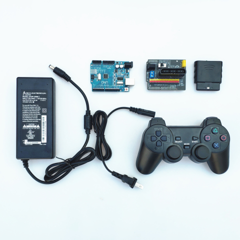 6自由度大功率机械臂PS2控制套件6DOF for Arduino控制学习套件DIY