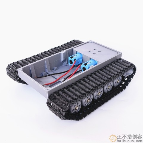 履带底盘坦克智能diy攀爬小车机器人玩具3D打印升级配件TT马达版