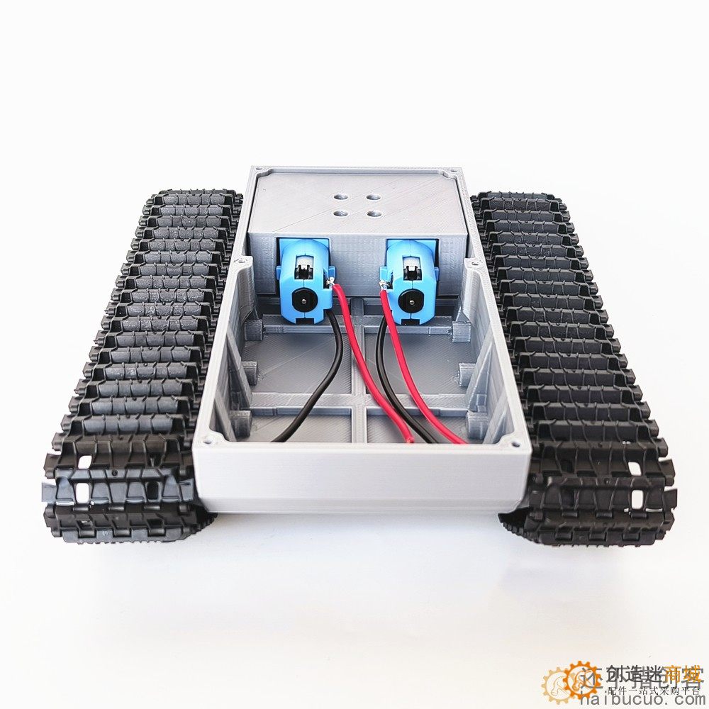 履带底盘坦克智能diy攀爬小车机器人玩具3D打印升级配件TT马达版