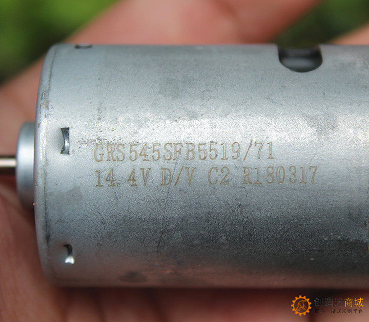 前滚珠轴承 DC12V-18V 高速大扭力545电机 便携式手电钻电机