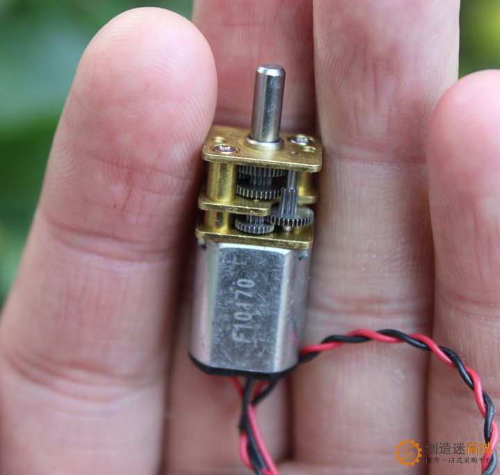 拆机 精密N20减速电机DC3V3.7V5V 6V直流马达微型全金属齿轮