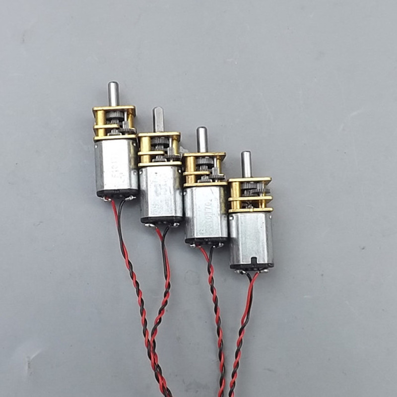 拆机 精密N20减速电机DC3V3.7V5V 6V直流马达微型全金属齿轮