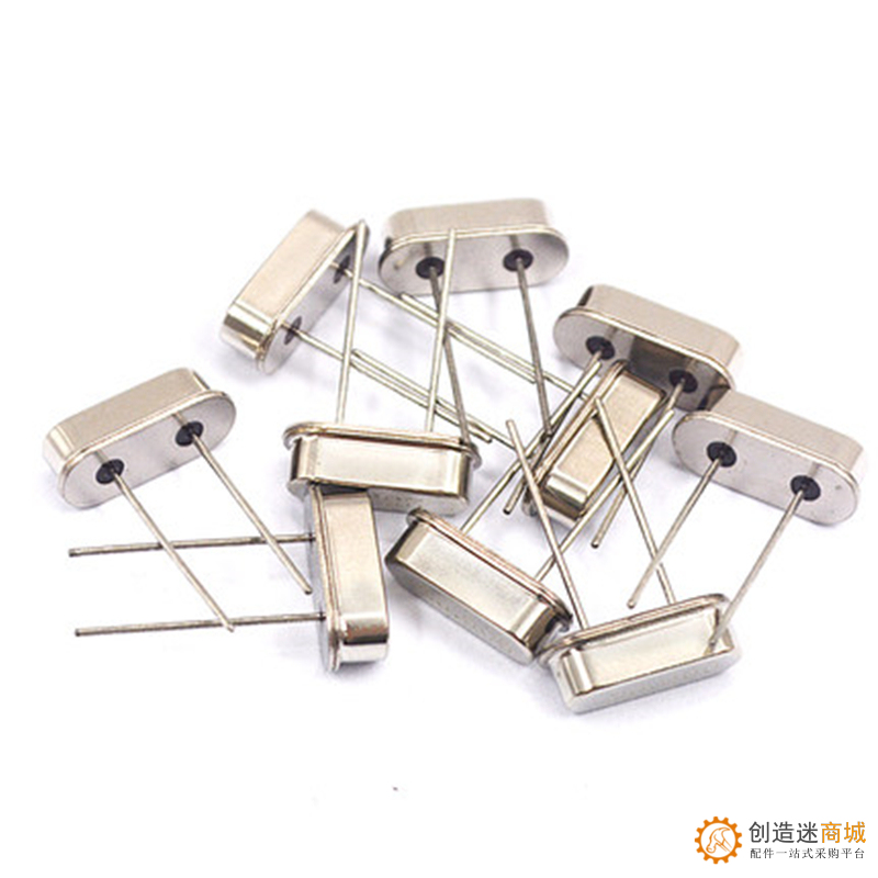 石英晶振直插两脚HC-49S无源钟振晶体12/16MHz