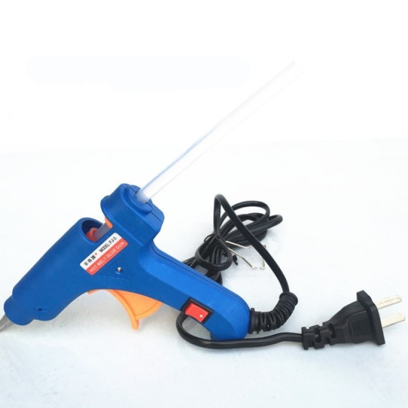 实用胶枪 20W 有开关 玻璃硅条热溶胶棒 20w热熔胶枪 适用于7mm胶棒 DIY工具