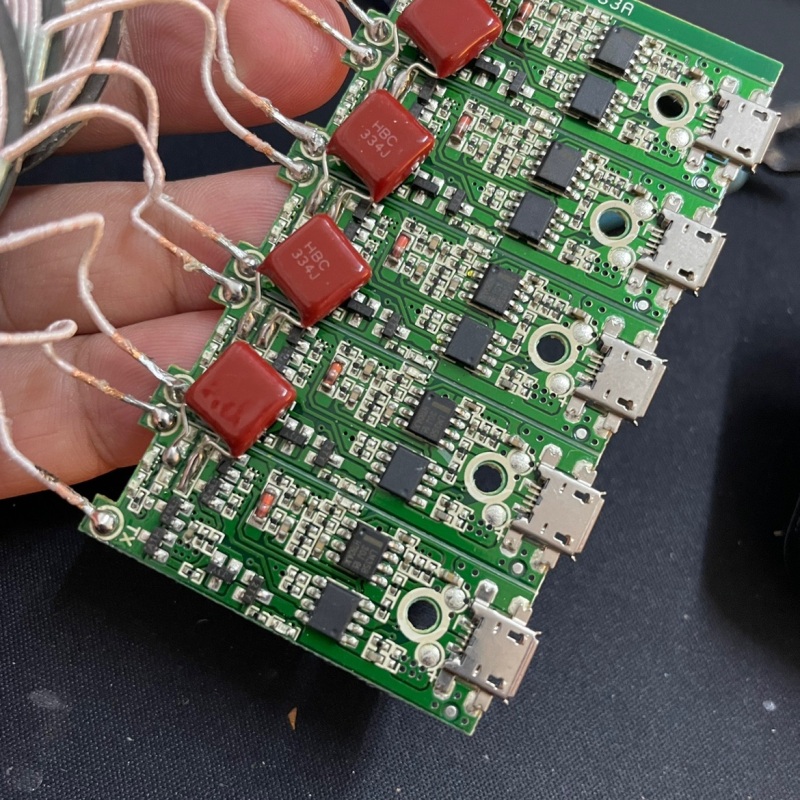 1片 无线充电器  diy研究价 microusb接口 清仓