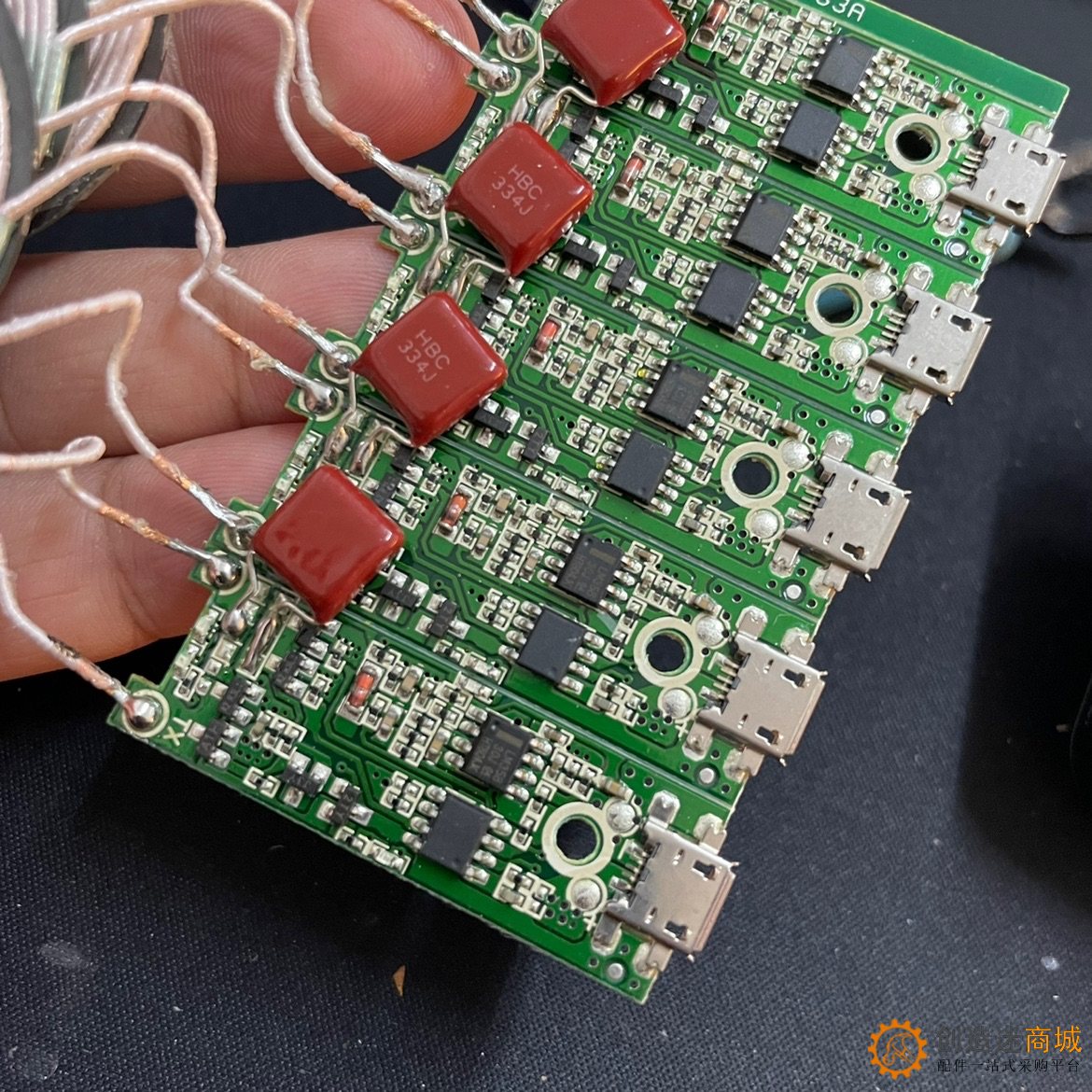 1片 无线充电器  diy研究价 microusb接口 清仓