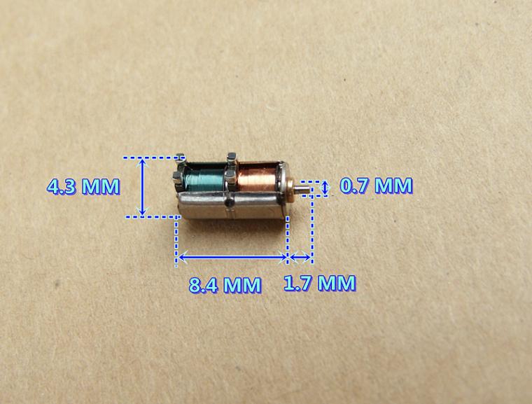 日本（三洋） 二相四线 超微型 4MM 精密精美 步进电机