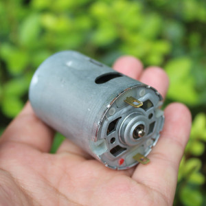 前滚珠轴承 DC12V-18V 高速大扭力545电机 便携式手电钻电机
