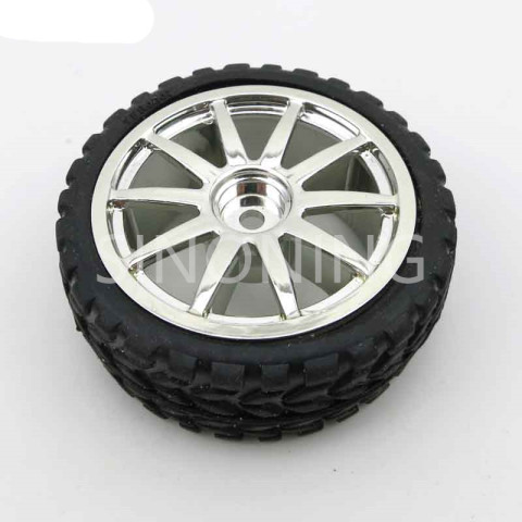 65mm六角孔车轮银色 遥控车配件