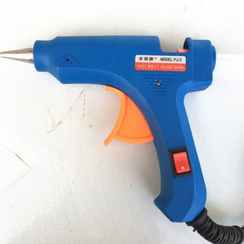 实用胶枪 20W 有开关 玻璃硅条热溶胶棒 20w热熔胶枪 适用于7mm胶棒 DIY工具
