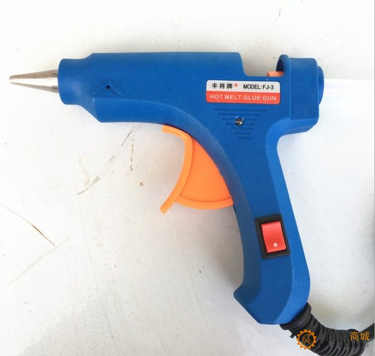 实用胶枪 20W 有开关 玻璃硅条热溶胶棒 20w热熔胶枪 适用于7mm胶棒 DIY工具