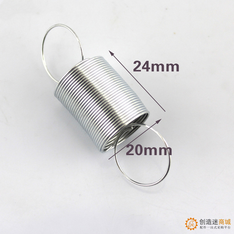 科学实验小拉簧 科学实验材料 5N弹簧 拉力实验配件 大耳拉簧 diy