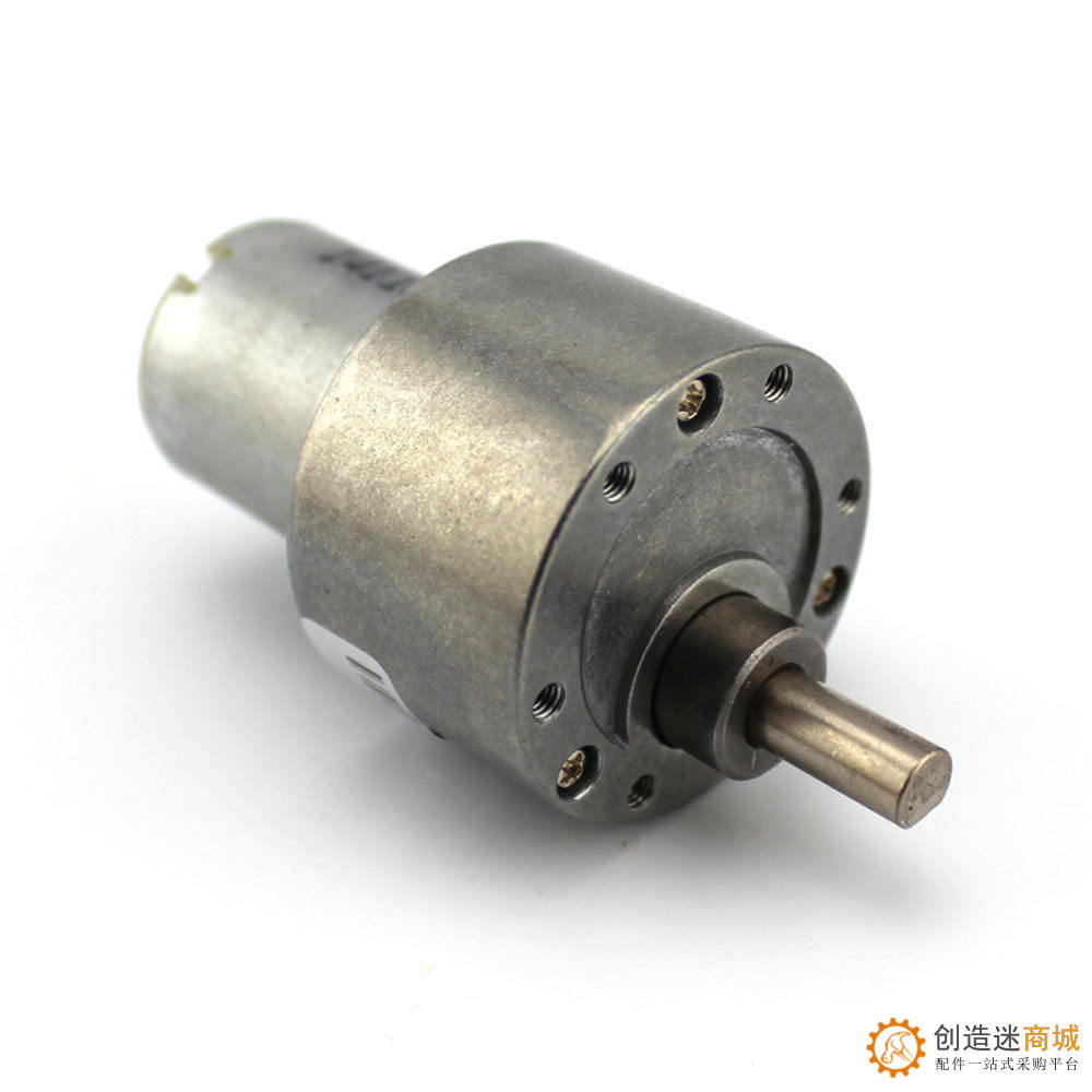 37B280直流减速电机37mm金属齿轮箱长轴