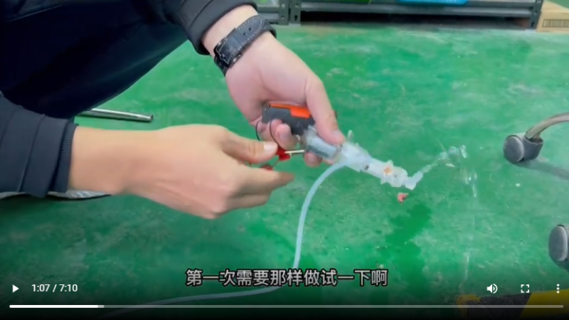 测试探究拆解活塞泵原理和抽水效果
