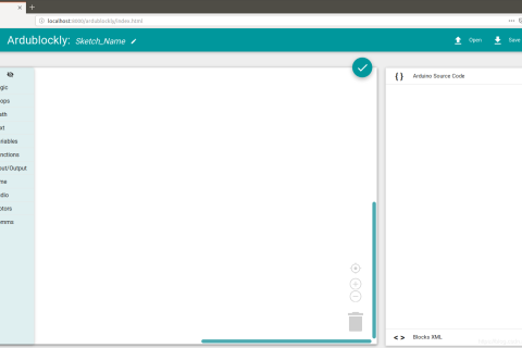 开源arduino可视化编辑器Ardublockly源码开发环境搭建