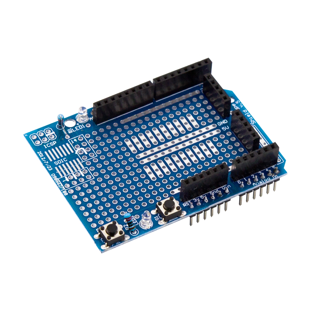 机器人原型扩展板mini面包板学习开发板 支持UNO R3 SNA198