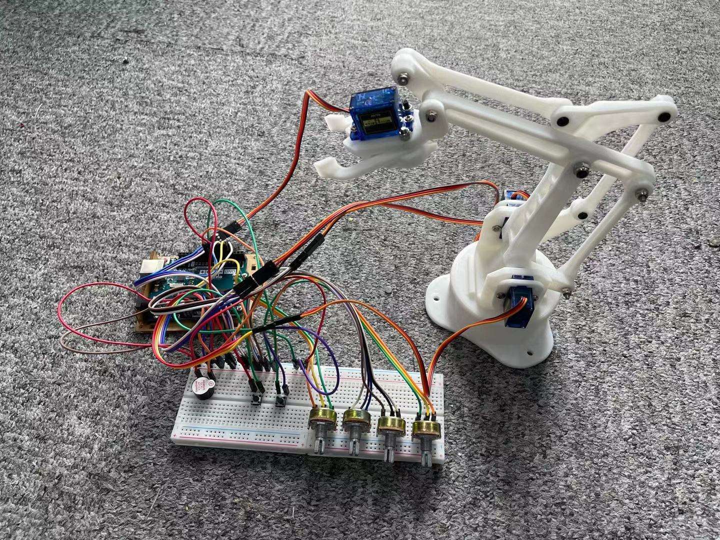 记忆机械臂 3D打印