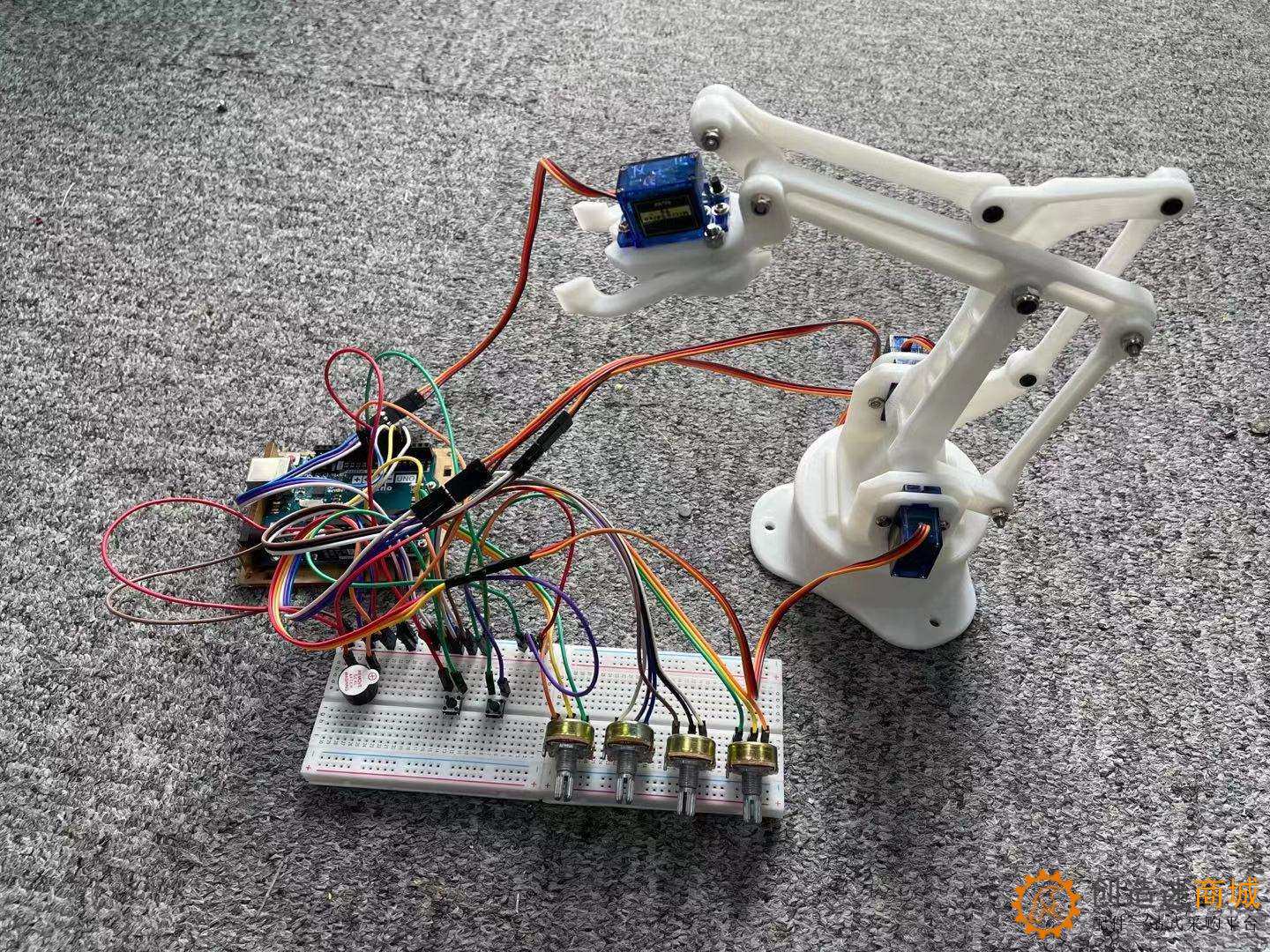 记忆机械臂 3D打印