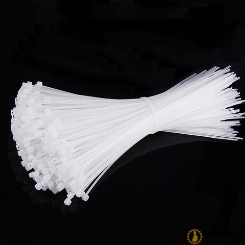 尼龙扎带模型捆绑带 塑料紧固扣60*3*100*200*4*300*塑料扎带10条