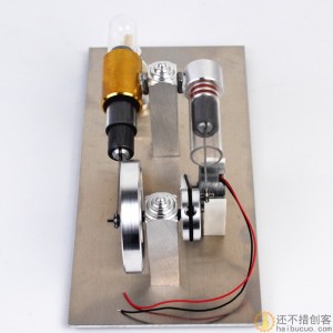 斯特林发动机模型外燃机微型发电机生日礼物发动机蒸汽机引擎迷你