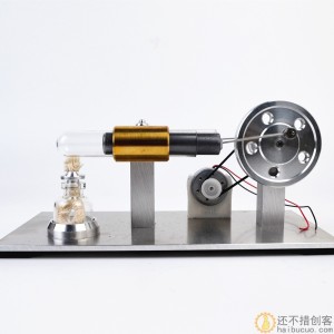 斯特林发动机模型外燃机微型发电机生日礼物发动机蒸汽机引擎迷你