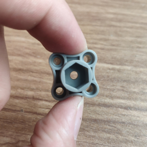 25马达金属轴转兼容乐高十字轴联轴器塑料机器人配件智能小车