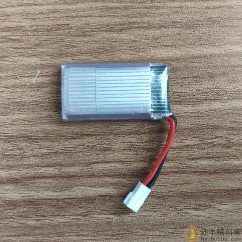 航模电池3.7V 380mAh锂电池20C高倍率702035无人机配件xh2.54接头