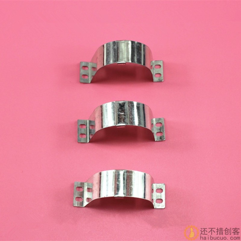 300电机铁片夹 马达安装器 科技模型零件 300电机专用