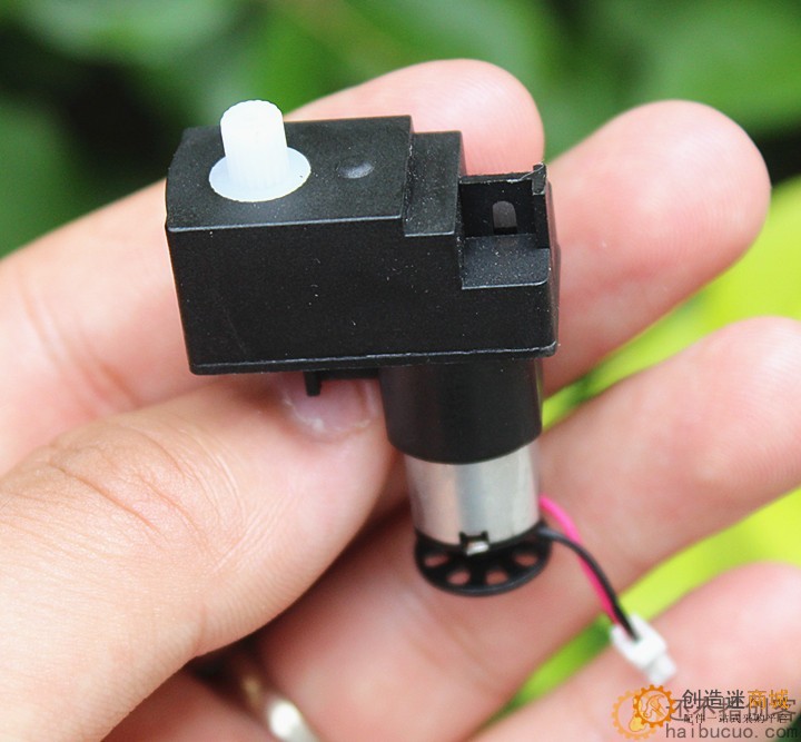 3.7V小型7字行带码盘减速电机直流马达正反转电机