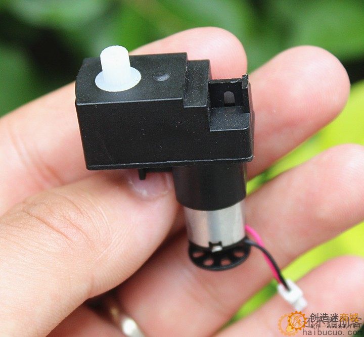 3.7V小型7字行带码盘减速电机直流马达正反转电机